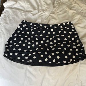 Outdoor Voices Exercise Skort Polka Dot